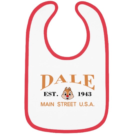 Disney Dale Embroidered Bibs