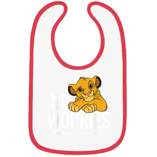 Disney Lion King Classic No Worries Simba Bibs