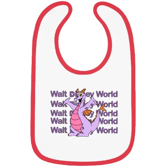 Figment Bibs, Disney Epcot Bibs, Purple Dragon Bibs