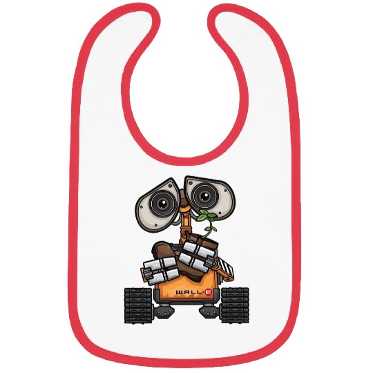 Cute Wall-E Bibs, Disney Pixar Wall-E, Wall E Cartoon Bibs, Disney Wall-e Bibs