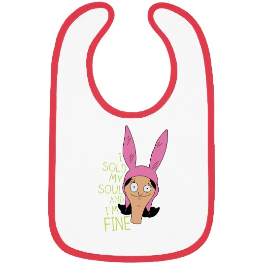 Louise Belcher Bob's Burgers Bibs