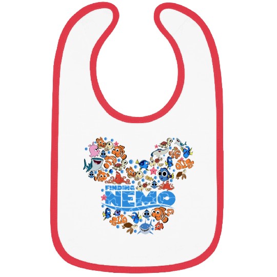 Finding Nemo Bibs, Disney Nemo Bibs, Nemo Bibs, Disney Cruise Bibs, Nemo Character Bibs