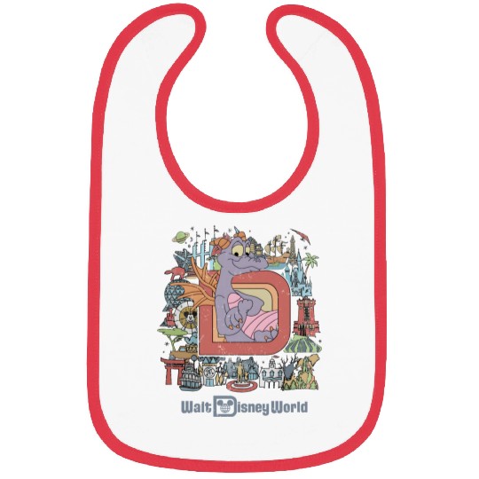 Disneyworld Figment  Bibs, Disney Epcot Figment Bibs