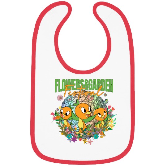 Disney Epcot Orange Bird Bibs, Funny Orange Bird Bibs