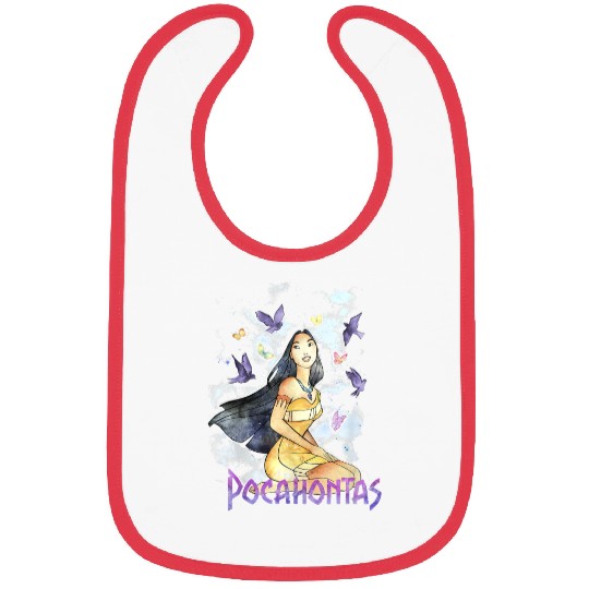 Disney Pocahontas Princess Bibs, Princess Matching Bibs