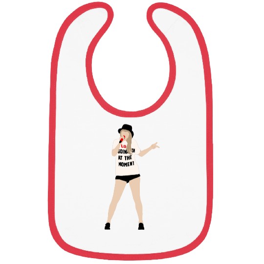 Red Eras Tour 22 Shirt Bibs