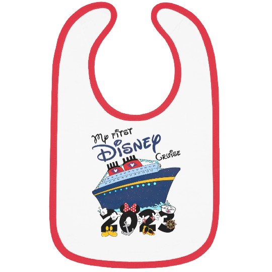 My First Disney Cruise 2023 Bibs, Disney Cruise Bibs