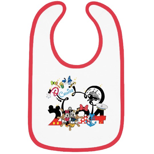 Disney Dream Cruise 2024 Bibs, Disney Cruise Bibs