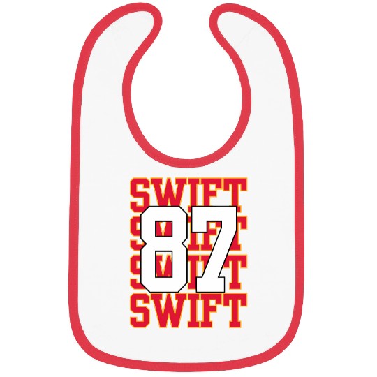 taylorr Swift and Travis Kelce (1) Bibs