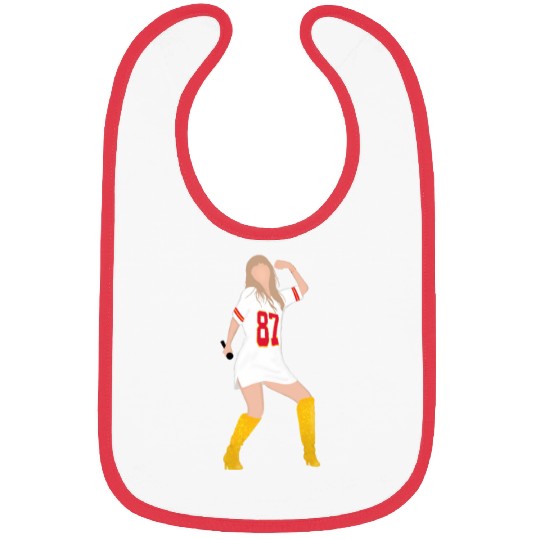 taylorr Swift x Travis Kelce Jersey (V3) Bibs