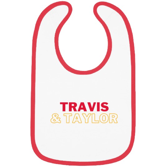 Travis Kelce &amp_ taylorr Swift Bibs