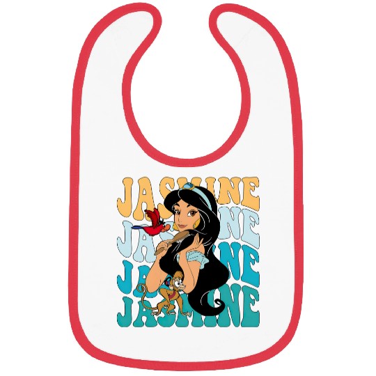 Princess Jasmine Bibs,Jasmine Bibs, Disney Princess Jasmine, Magic Kingdom
