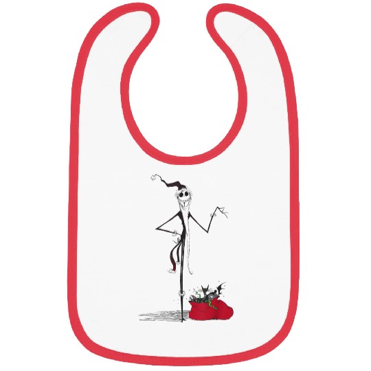 disneys The Nightmare Before Christmas Santa Jack's Gift Sack Bibs