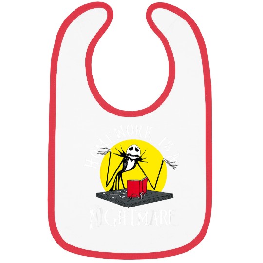 disneys Jack Skellington Homework Nightmare Bibs