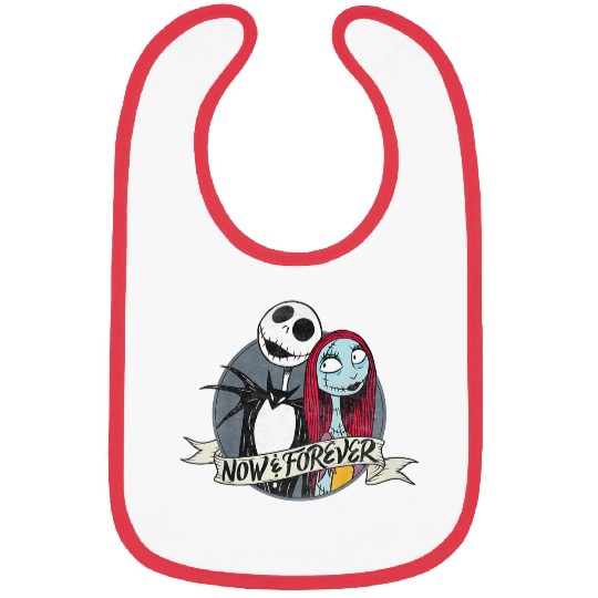 disneys Nightmare Jack Sally Now And Forever Bibs