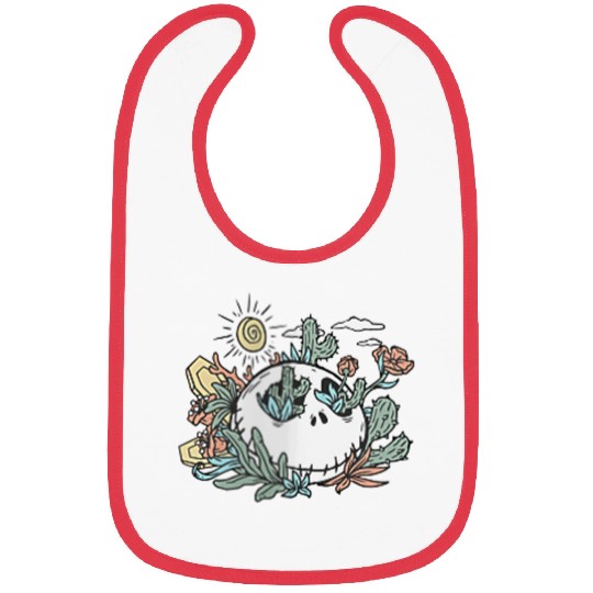 disneys The Nightmare Before Christmas Pocket Desert Skull Bibs