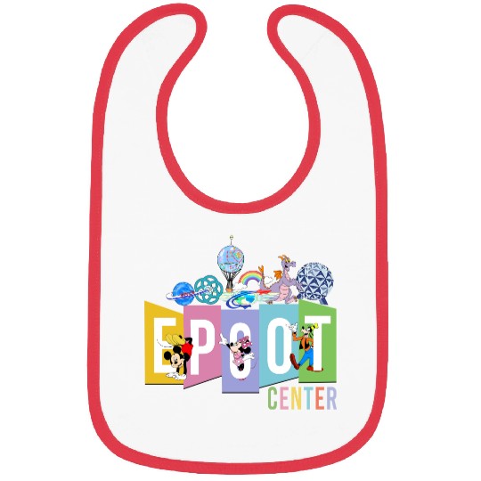 Disney Epcot Bibs, Epcot Center Bibs, Disney Epcot Vintage Bibs