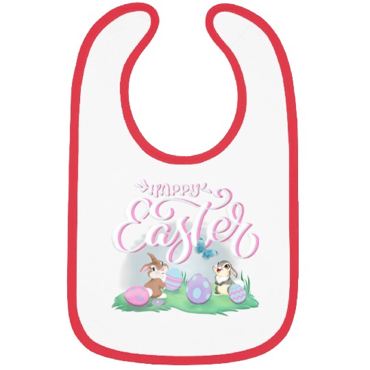 Disney Bambi Happy Easter Thumper Amp Miss Bunny Bibs