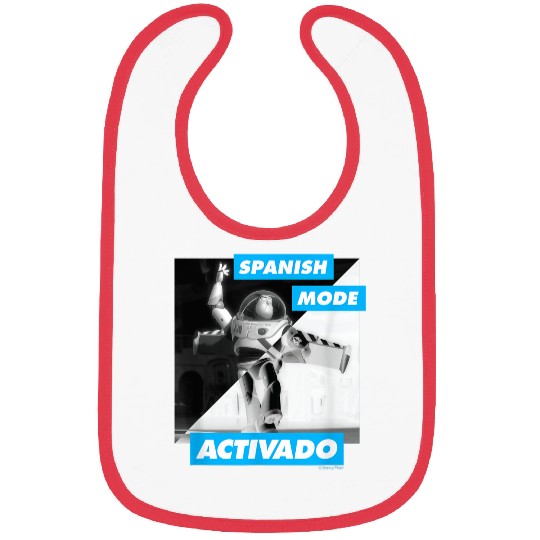 disneys And Pixars Toy Story 3 Buzz Lightyear Spanish Mode Bibs