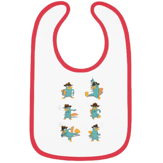 disneys Phineas And Ferb Doo Bee Doo Bee Doo Bah Perry Bibs