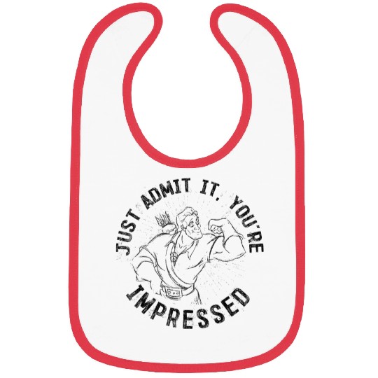 Disney Beauty The Beast Gaston Impressive Graphi Bibs