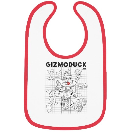 Disney DuckTales Gizmoduck Schematic Bibs