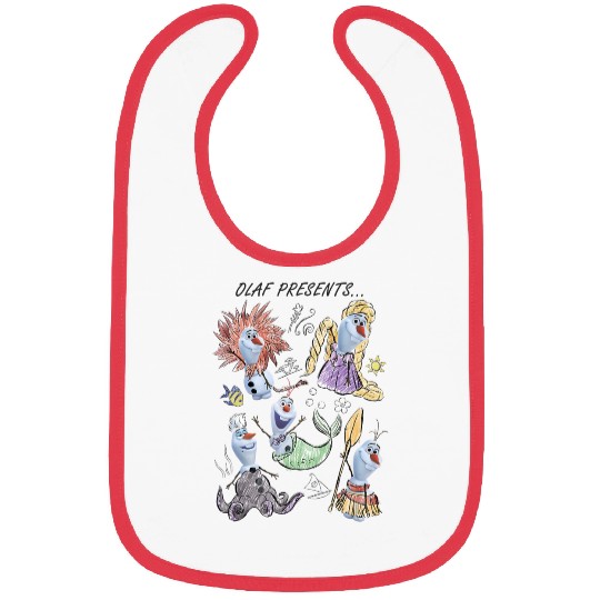 Disney Olaf Presents Classic Costume Sketches Bibs