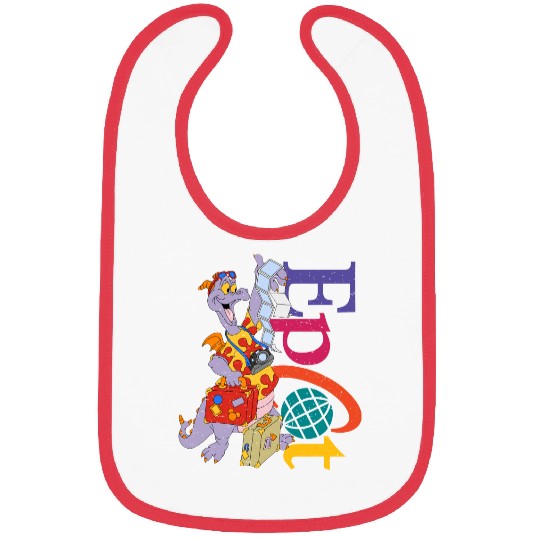Disney Epcot Figment  Bibs, Epcot Center Bibs, Epcot Trip Bibs