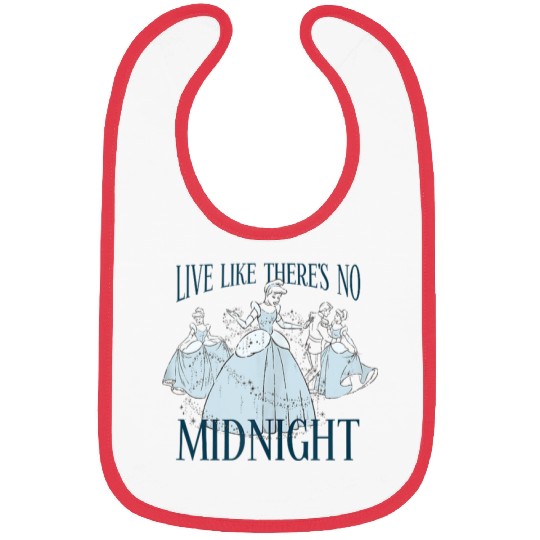 Disney Cinde Cinde Live Like Theres No Midnight Bibs