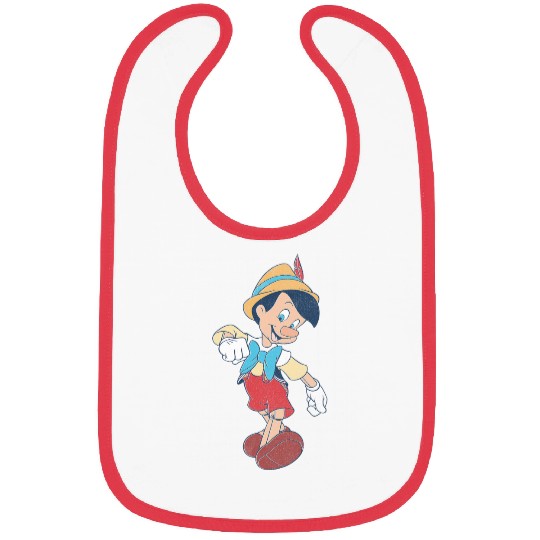 Disney Pinocchio Vintage Portrait Bibs