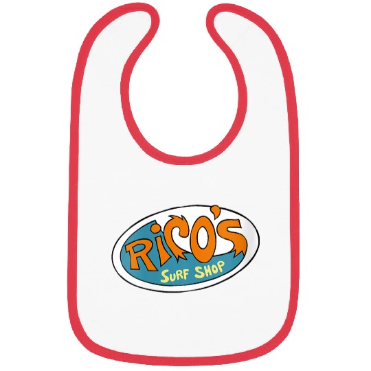 Disneyss Hannah Montana Ricos Surf Shop Logo Bibs