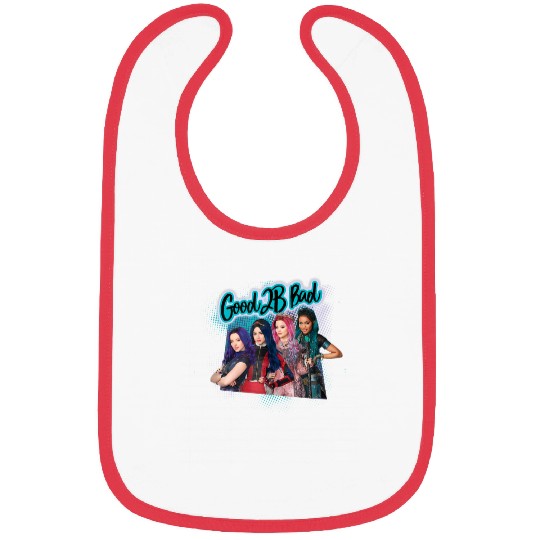 Disney The Descendants 3 Good 2B Bad Bibs