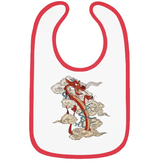 Disney Mushu TShirt Bibs