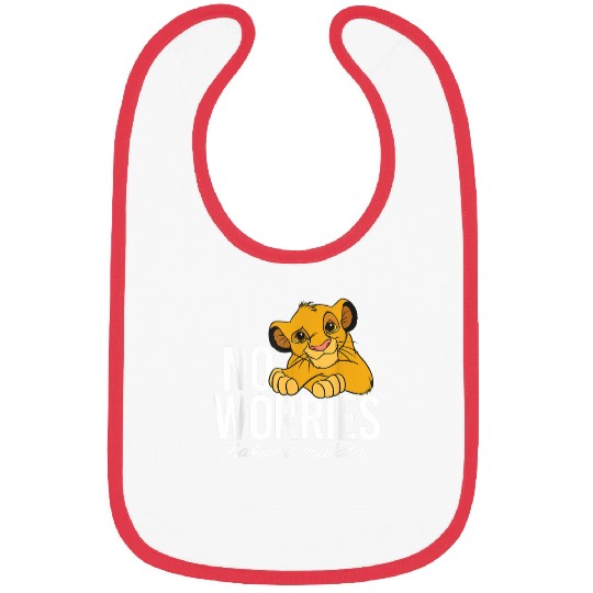 Disney Lion King Classic No Worries Simba Bibs