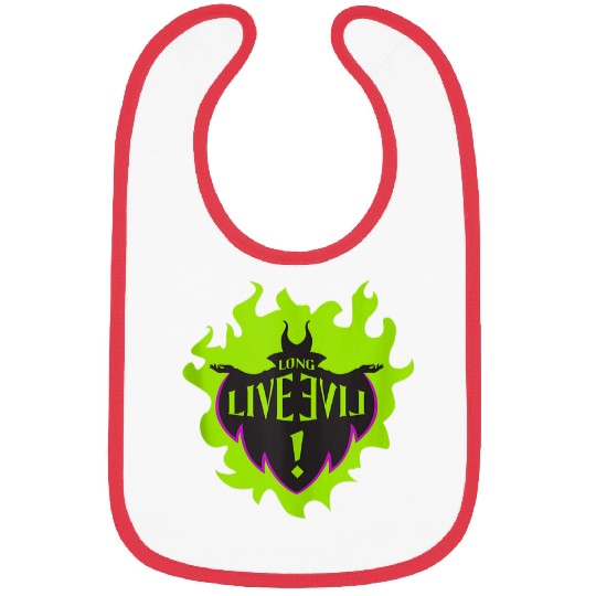 Disney Descendants Maleficent Long Live Evil Bibs