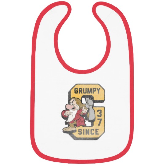 Disney Snow White The Seven Dwarfs Grumpy Colleg Bibs