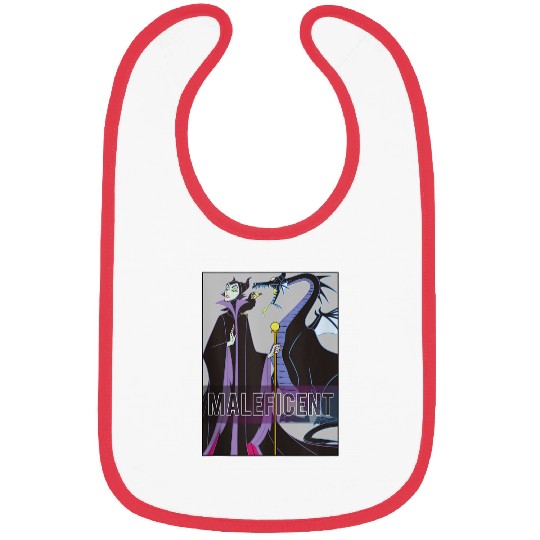 Disney Villains Classic Maleficent Panel Bibs