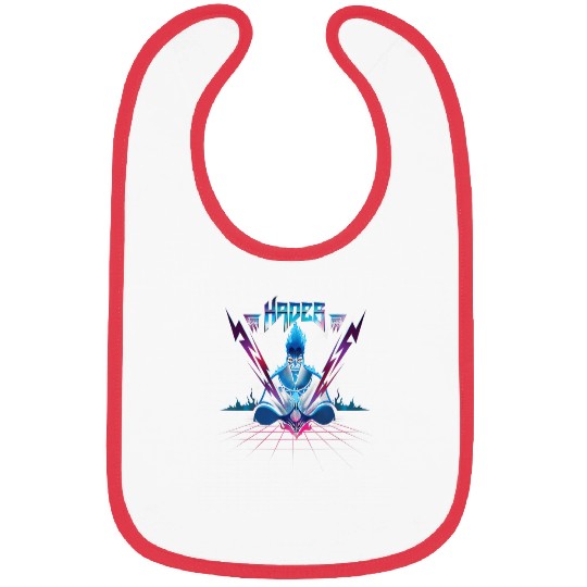 Disney Villains Hades 90s Rock Band Bibs