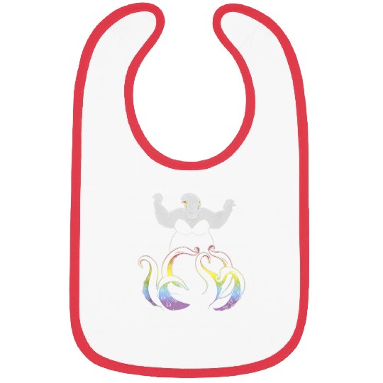 Disney Villains Ursula Rainbow Tentacles Bibs