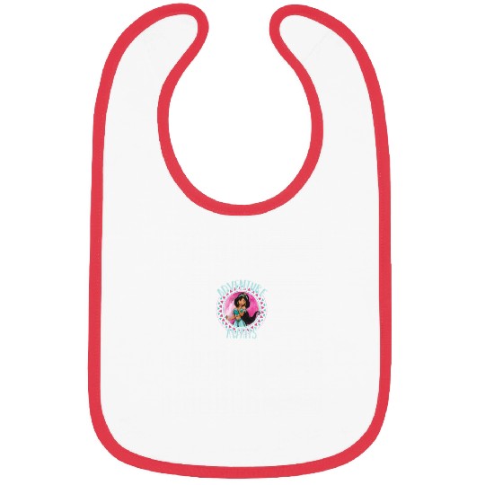 Disney Aladdin Jasmine Adventure Awaits Circle Bibs