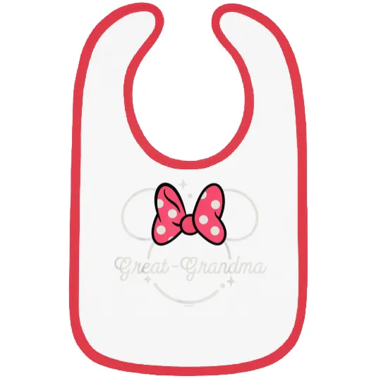 Disney Minnie Mouse Great-grandma Icon Magic Mothers Day Bibs
