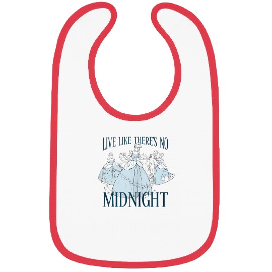 Disney Cinde Cinde Live Like Theres No Midnight Bibs
