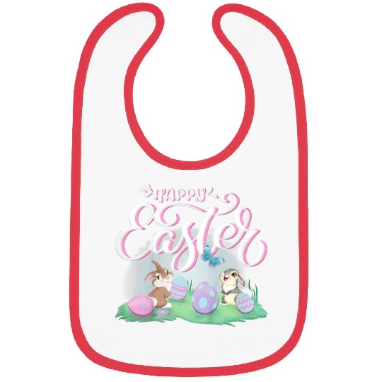 Disneyssss Bambi Happy Easter Thumper Miss Bunny Vintagess Logo Bibs