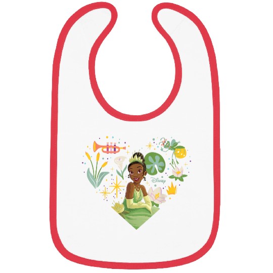 Disney Princess - Tiana Nature Heart Bibs