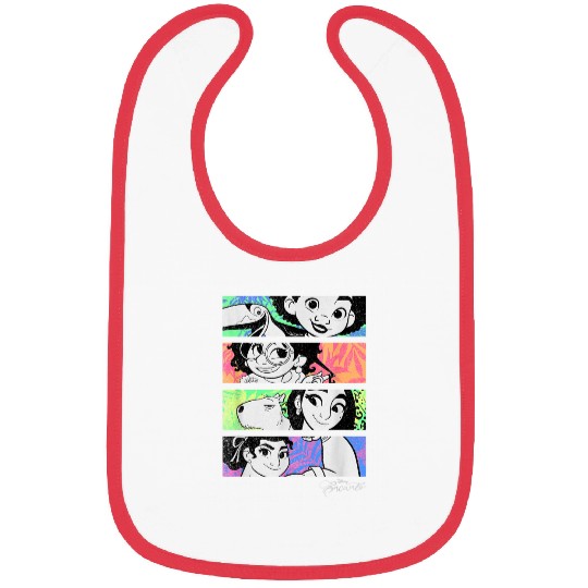Disney Encanto Family Group Shot Panels Bibs