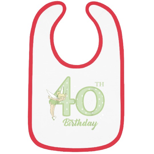 Disneyss Peter Pan 40th Birthday Tinkerbell Portrait Bibs