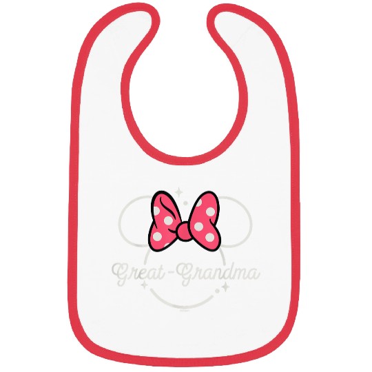 Disney Minnie Mouse Great-grandma Icon Magic Mothers Day Bibs
