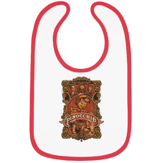 Disneys Pinocchio Ready For An Adventure Bibs