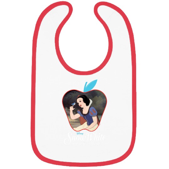 Disney Princess - Snow White Apple Silhouette Bibs
