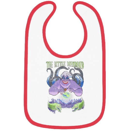 Disney The Little Mermaid Evil Ursula Crystal Ball Bibs